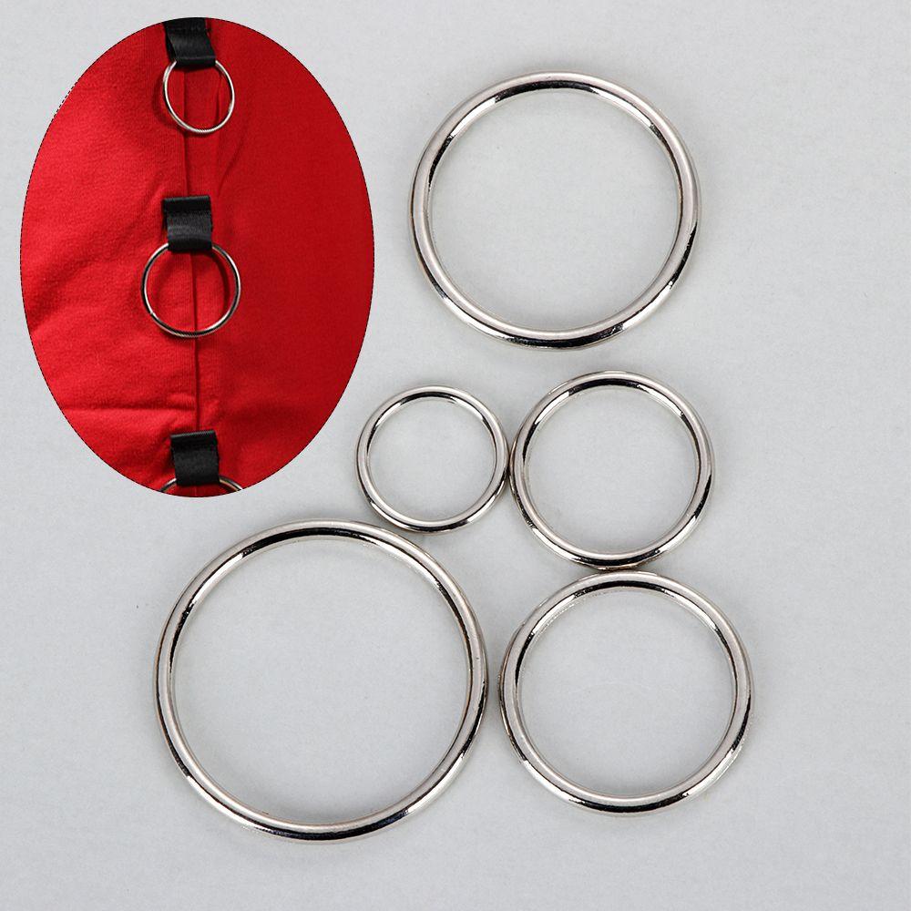 New Webbing Pet Collar Metal Buckle Bag Parts Sewing Accessories O Ring