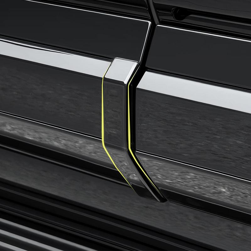 For Zeekr 8X 2026 Car Door Rearview Mirror Anti-collision Strips Trim Anti-scratch Sticker Cover Car Accessories