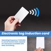 20 шт. NFC-карт Белые пустые для NTAG215 ПВХ-метки Водонепроницаемые Чип 504 байта Наклейка
