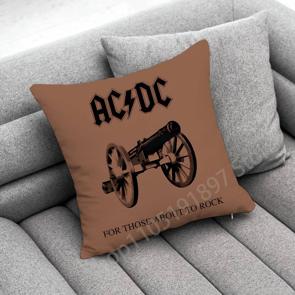 A-AC Трасса в Ад D-DC Наволочка для декоративной подушки 45x45см 40x40см 55x55см 50x50см 30x30см Квадратная наволочка для автомобильной подушки