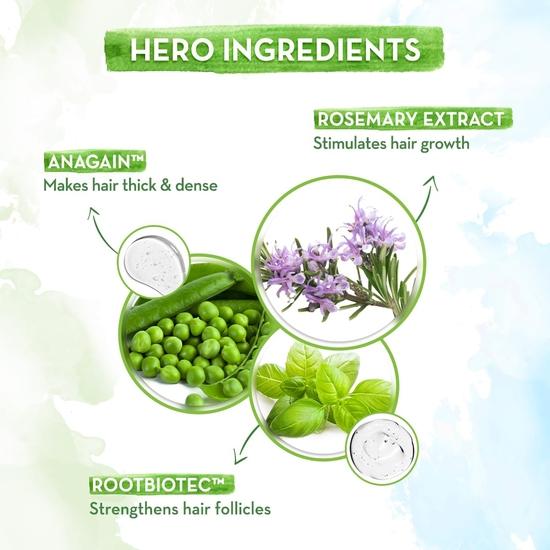 Mamaearth Rosemary Hair Scalp Serum 50ml with 95% Pure Rosemary, 4% Anagain, 1% Root BioTec, 1% Cressatine, Methi Dana, Caffeine| Controls Hair Fall