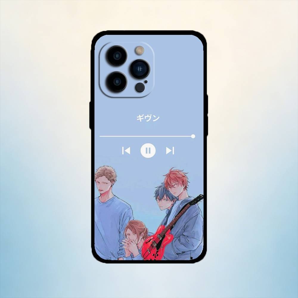 AAA Аниме G-G ивен Чехол для телефона Для iPhone 17,16,15,14,13,12,11 Plus,Pro Max,XS,Мягкий силиконовый черный чехол