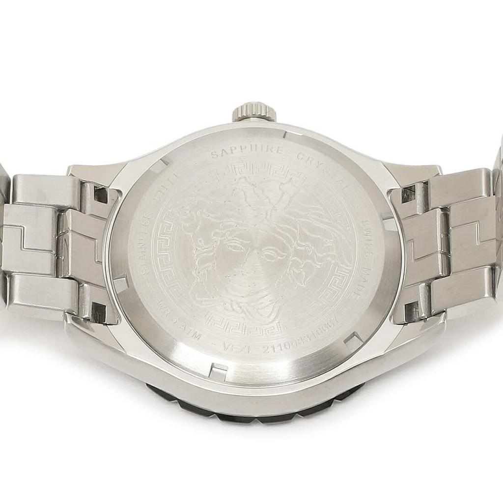 Часы Helenium 41 мм с автоматическим заводом черные VERSACE VEZI00321 из нержавеющей стали [Versace] мужские [Товар]