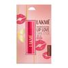 Бальзам для губ Lakme Lip Love Care Stick Cherry, с 10% комплексом витамина E, питаемый маслом ши и какао, обогащенный миндальным маслом и маслом жожоба для 24-часового ухода