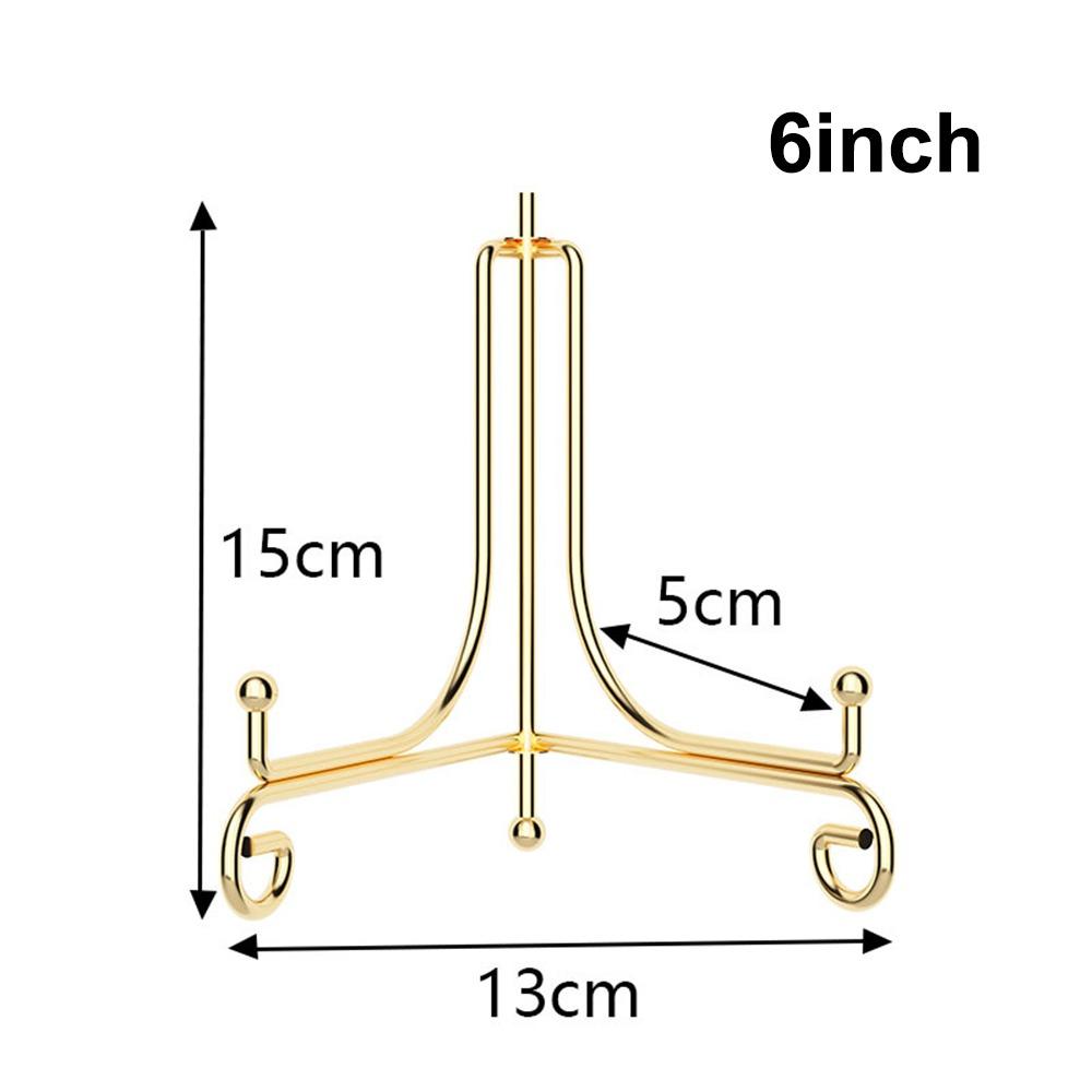4 6 8 10 12 дюймов Подставки для тарелок Железная Подставка для фото Прочная Подставка для демонстрации Домашний Декор