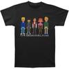 Breakfast Club Pixels Black Unisex T-shirt