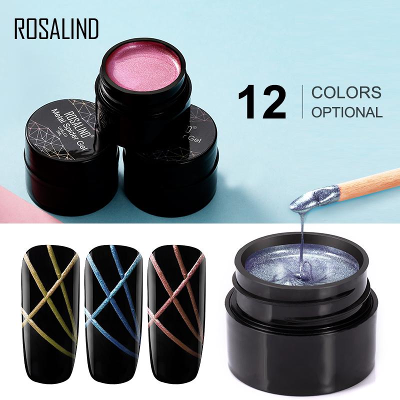 ROSALIND 5ml Gel Nail Polish DIY Nail Design Point To Line Drawing Painting
