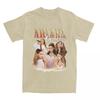 Men's Ariana Grandes Singer T-Shirts Music Album Poster Cotton Tops Short Sleeve T Shirt O Neck Pattern Tee Shirt Large Size