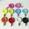 4pcs Fashion Colorful  Y2K Large Button Side Hair Clip Harajuku Candy Girls Gift Subculture Vintage INS Decoration Accessories