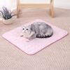 Охлаждающий коврик для питомцев Натуральная охлаждающая ткань Легкий Складной Охлаждающая подушка для собак и кошек Быстрое рассеивание тепла Коврик для питомцев