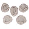 5pcs Sourdough Starter Jar Cloth Covers Reusable Elastic Band Breathable Cloth Jar Covers for 3 To