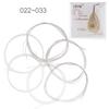 6pcs/set Oud String 022-033 Inch Clear Nylon with Full Bright Tone Silver-Plated Copper Alloy