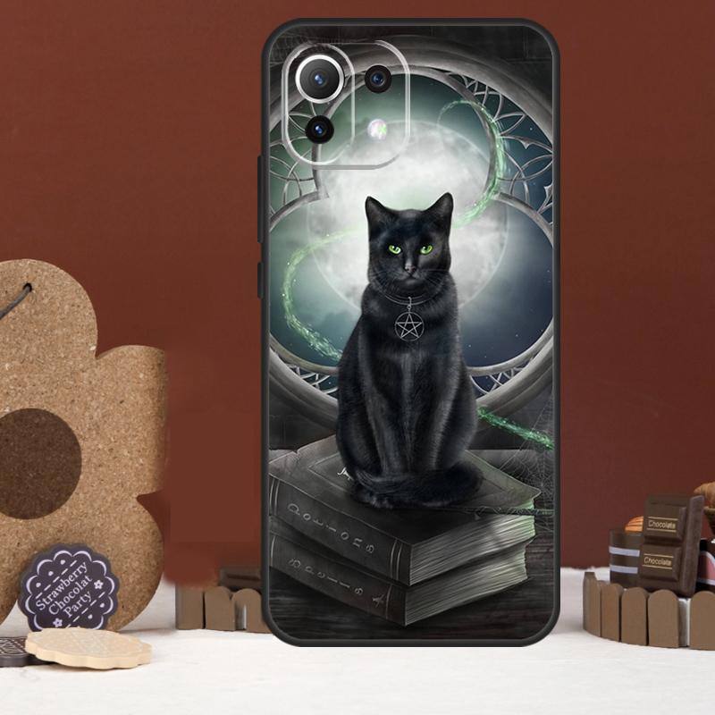 Чехол 'Кошка-ведьма' для Xiaomi 15 14 Ultra 13T 14T 15T 17 Pro Max POCO X7 Pro X5 X6 F5 F6 F7 F8 Ultra
