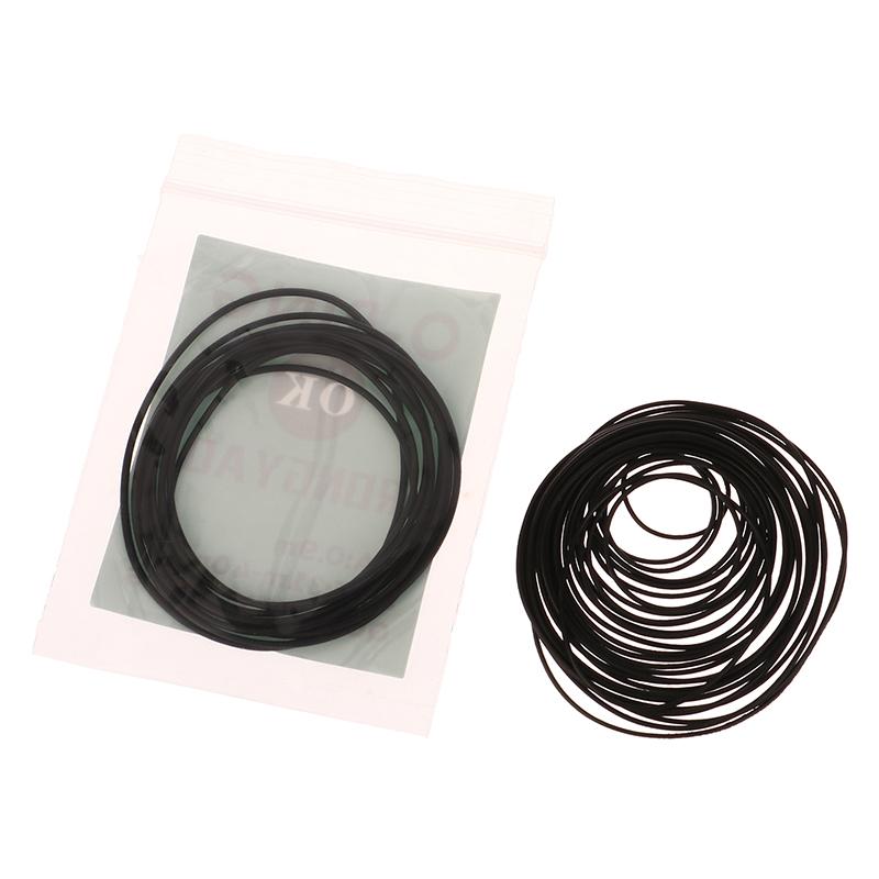 1Pack 0.5/0.6/0.7/0.8/0.9Mm Watch O-Ring Waterproof Rubber Watch Back Cover Gaskets O Ring Repair Watchmaker Tools Accessories