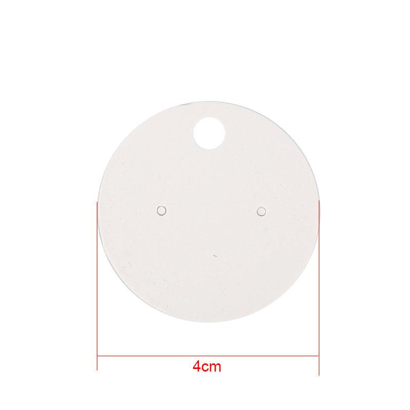 50pcs/lot Necklace Paperboard Earring Cards Cardboard Holders Display Hairpin Bracelet Organizers For Making Jewelry Packaging