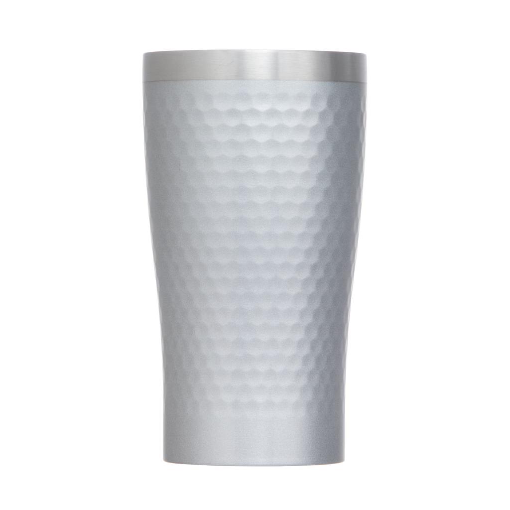Maebata Thermo Vacuum Double Stainless Luxe 50882 Tumbler, Insulated, Walled, Steel, Silver, 340ml,