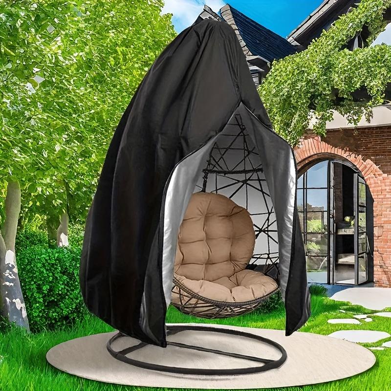 1pc of Patio Hanging Chair Cover, Made of Durable 210D Oxford Fabric, Available In Various Colors, To Protect Your Patio Hanging Chair.