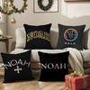 Fashionable Traditional Design Style-NOAH Pillow Case Comfort Sofa Bed Silky elegant Invisible zipper Decorative cushion cover