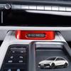 For Hyundai IONIQ 6 2026 Car Tuning Carbon Fiber Central Control USB Protective Cover Trim Accessories LHD