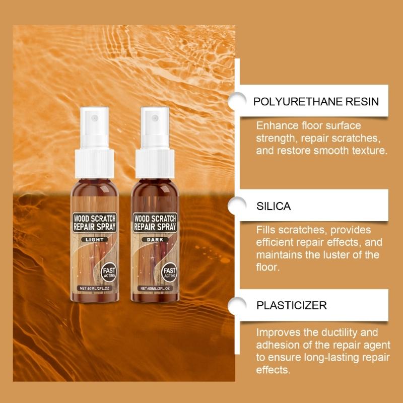 Advanced Floor Repair Solution Quick Drying Technology High Gloss Finish Polish Sprays For Wood Tile Laminate
