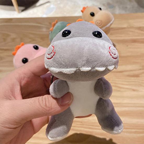 Плюшевый подвесной брелок с изображением динозавра, мягкая кукла-животное для тематической вечеринки Дино, плюшевые плюшевые игрушки с мультяшным драконом с