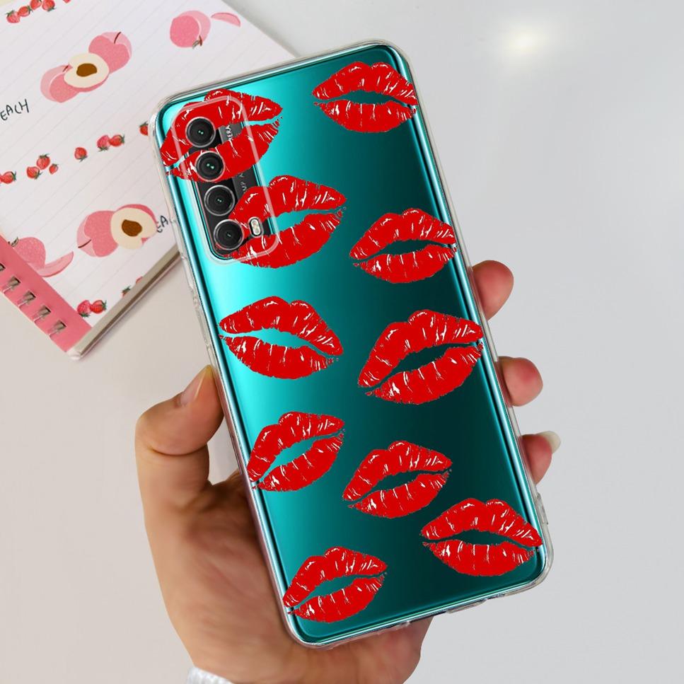 Для Huawei P smart 2021 Чехол Новый Дизайн Модный Принт Мягкий Силикон ТПУ Чехол Для Huawei P Smart 2021 PPA-LX1 Чехол для Телефона Fundas