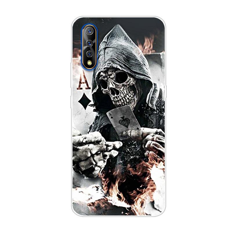 For Vivo V17 Neo Case Phone Cover Soft Silicone Printing Back Case Coque for Vivo V17 Neo Pro V17Neo Shockproof Cover V 17 Neo