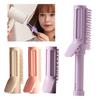 Retractable Hair Brush with Clip 2-In-1 Fluffy Hair Volume Comb Portable Travel Professional Women Hair Styling Detangling Tools