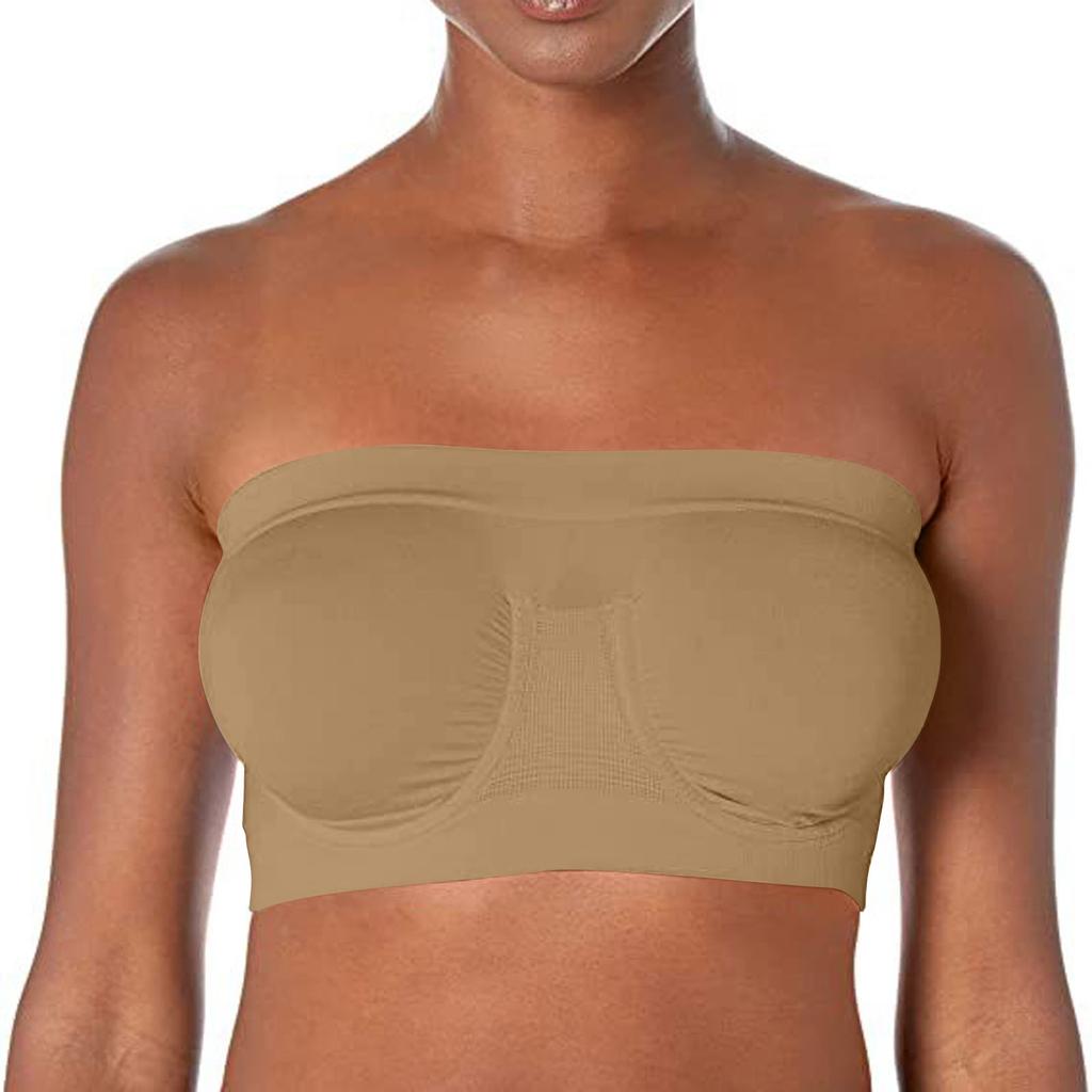 Stretch Strapless Bra Fashionable Summer Strapless Bra Suitable For One-Shoulder Tops