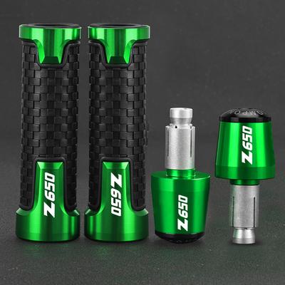 Для Kawasaki Z250 Z400 Z650 Z750 Z800 Z900 Z1000, круглый конец руля, универсальные наконечники, плюс ручки, наконечники, наконечники, колпачки