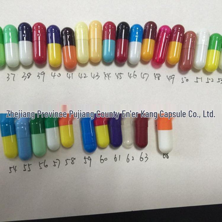 Top-Rated Multi-Color Gelatin Capsule Shells