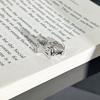 Thorns Garden Simple Plain Ring Neutral Wind Astral Geometric Ring Female Personality Fashion Niche Design Sense Ring Tide