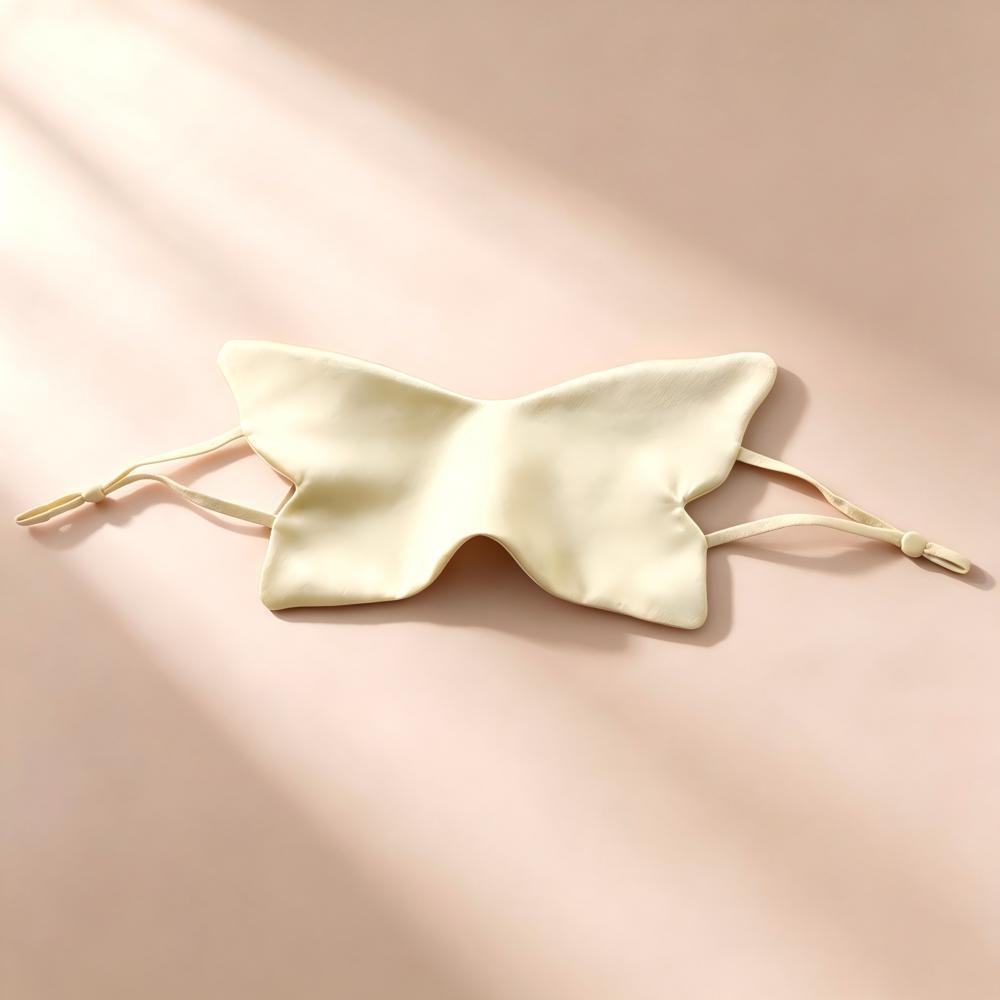 Double Sided Light Blocking Eye Cover Portable Butterfly Print Eye Mask Sleep Eye Mask  Home Naps