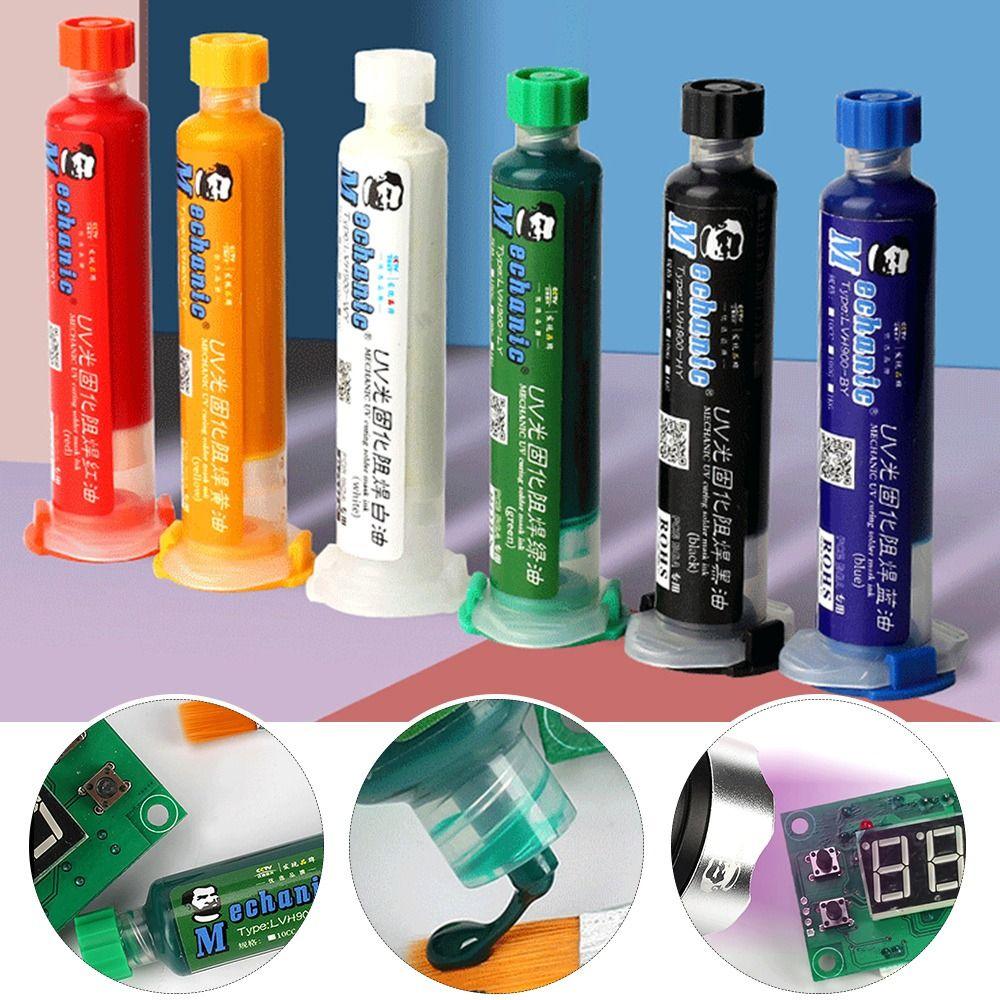 10CC UV Light Curing Oil Prevent Corrosive Arcing UV Curable Solder Welding Flux BGA PCB