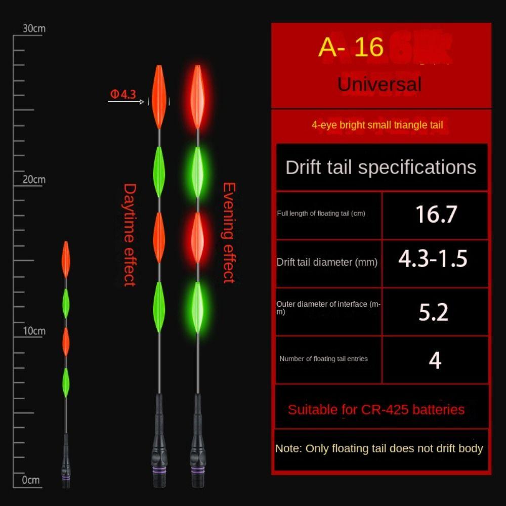 1 шт. ультрачувствительный электронный поплавок буй светящийся для ночной рыбалки поплавок Топ для ночной рыбалки