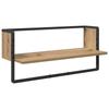 vidaXL Wandregal-Set 6 stk. Artisan-Eiche 100 x 25 x 30 cm