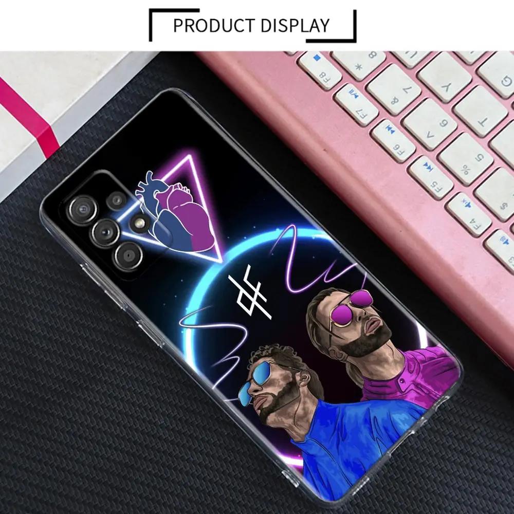 PNL QLF Rapper Singer Phone Case For Samsung Galaxy S23 S24 S22 S25 Ultra Plus Soft Cover For Galaxy S25+ S24+ S23+ S22+ Fundas