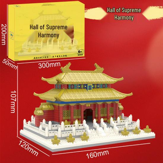 Compatible with Sakura Tree House & Peach Blossom House Micro-Particle Building Block Educational Toy