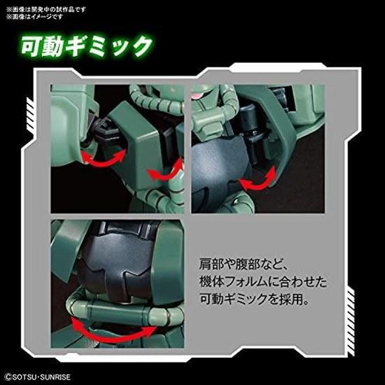 BANDAI SPIRITS HG Mobile Suit Gundam Zaku II 1 144 Scale Pre-colored Plastic Model