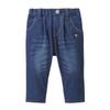 MIKI HOUSE Double Bee Long Quarter Indigo Blue [MIKI HOUSE] Pants, Pants, Trousers, Denim, Length, Bear, Plain, Stretch, Boys, Girls, Babies, Kids,
