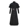 Halloween Adult Medieval Steampunk Style European and American Plague Doctor Costume with Bird-Beak Crow Mask