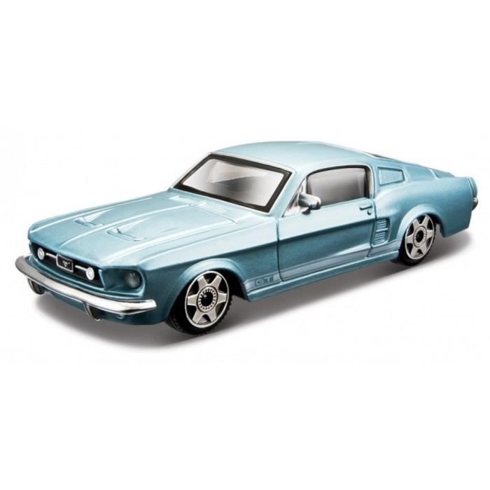 Assembled Miniatures - Ford Mustang GT Blue 1964 1/43 Burago