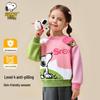 SNOOPY Детский теплый вязаный свитер с круглым вырезом