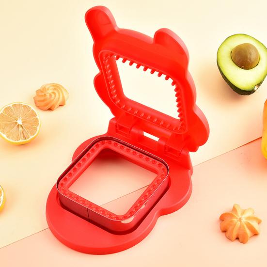 Sandwich Cutter And Sealer for Kids Homemade Sandwich Maker Pocket Sandwiches Mold Quick Meal Prep Tool