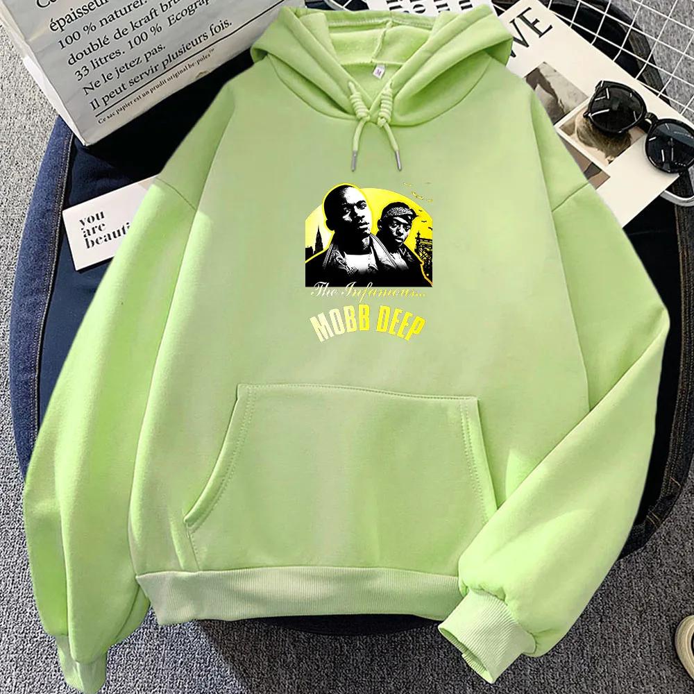 Mobb Deep Popular Graphic Hoodies Funko Pop Hip Hop Sweatshirt for Autumn/Winter Comfortable Clothing Moletom Fashion Pullovers