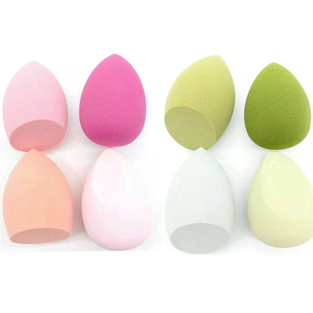 8 PCS Makeup Puff Sponge Cosmetics Powder Puff Foundation Cheap Korean Make-up for Women Blender Makeup Tool Set
