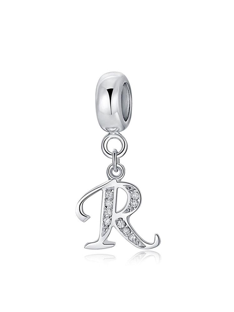 Медь Модные 26 Букв Шарм-Бусина для Женщин Подходят для Браслетов DIY Изготовление Юбилейный Подарок Изысканные Женские Украшения