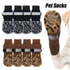 1 комплект носков для питомца, уличные, дышащие, несколько размеров, удобные, для фотографирования, противоскользящие, повседневные, мягкие, праздничные, прочные, защищающие