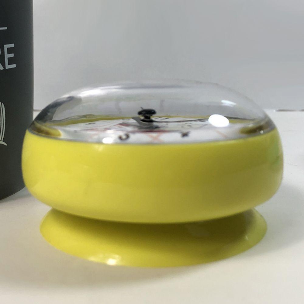 Kitchen 3D Minimalist Battery Powered Mini Sucker Wall Clock Wall Watch Home Decor Shower Clocks