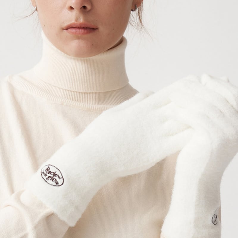 RECLOW [2 ПАРЫ] ПУШИСТЫЕ ПЕРЧАТКИ С ЛОГОТИПОМ 8 ЦВЕТОВ